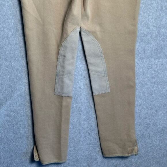 On‎ Course 30x25 Equestrian Riding Pants Breeches Tan Suede Inner Stretchy horse - Picture 14 of 14